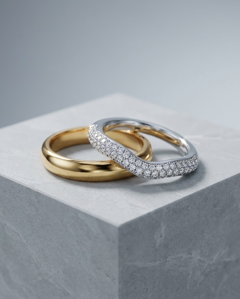 Matching wedding bands